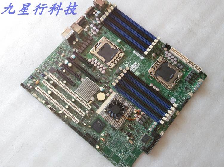 原装超微X8DAE 双路1366针服务器工作站主板 可接独显 北京现货