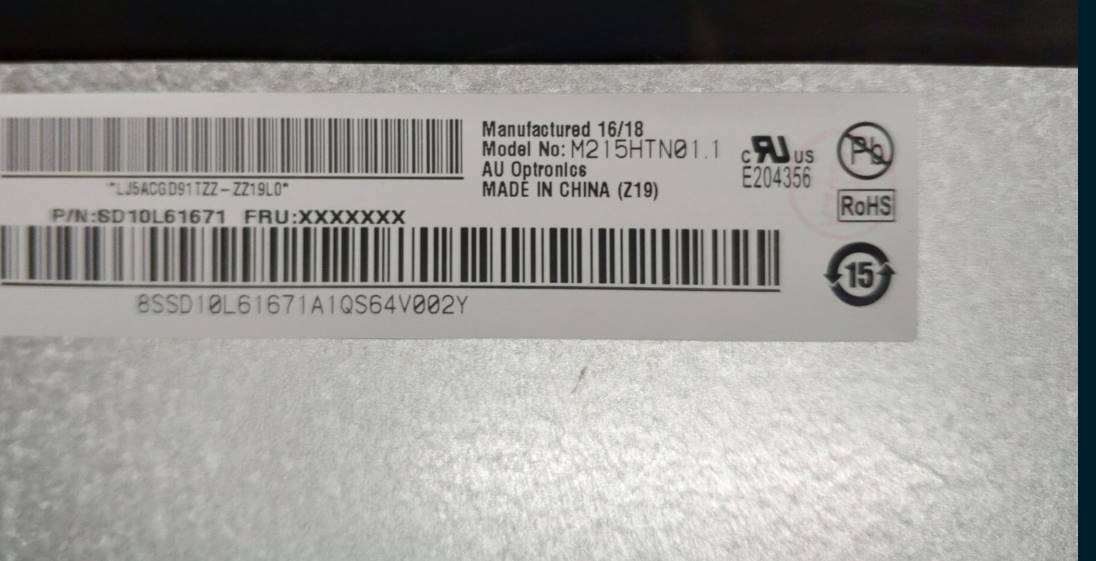 联想启天a8150-n000一体机m215htn01.1 m215htn01.0联想b320i