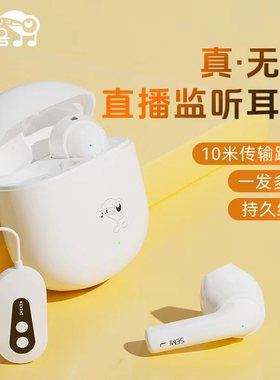 丁一号新款G6Semi真无线直播监听声卡耳机主播专用耳返耳机