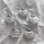 白色浪漫人鱼姬闪粉天使星星气囊支架韩系甜美少女心手机磁吸支架