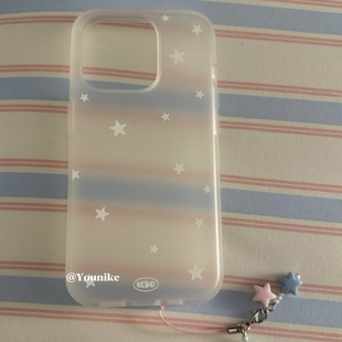 ins小众韩风少女文创星星可爱适用iphone17air/17promax保护壳苹果16手机壳16promax保护套15防摔13/14外壳套