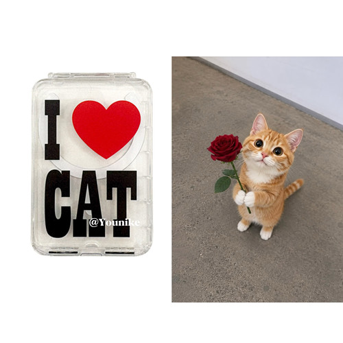 Ilovecatangod支架磁吸卡包