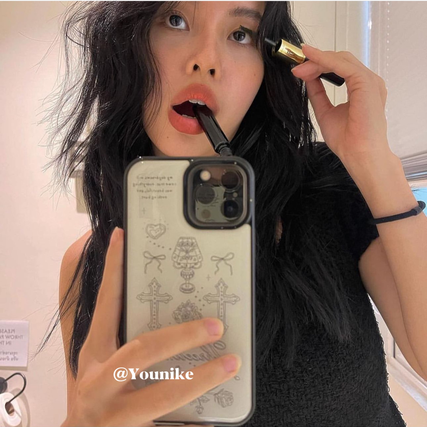 ins博主同款复古艺术手机壳韩系