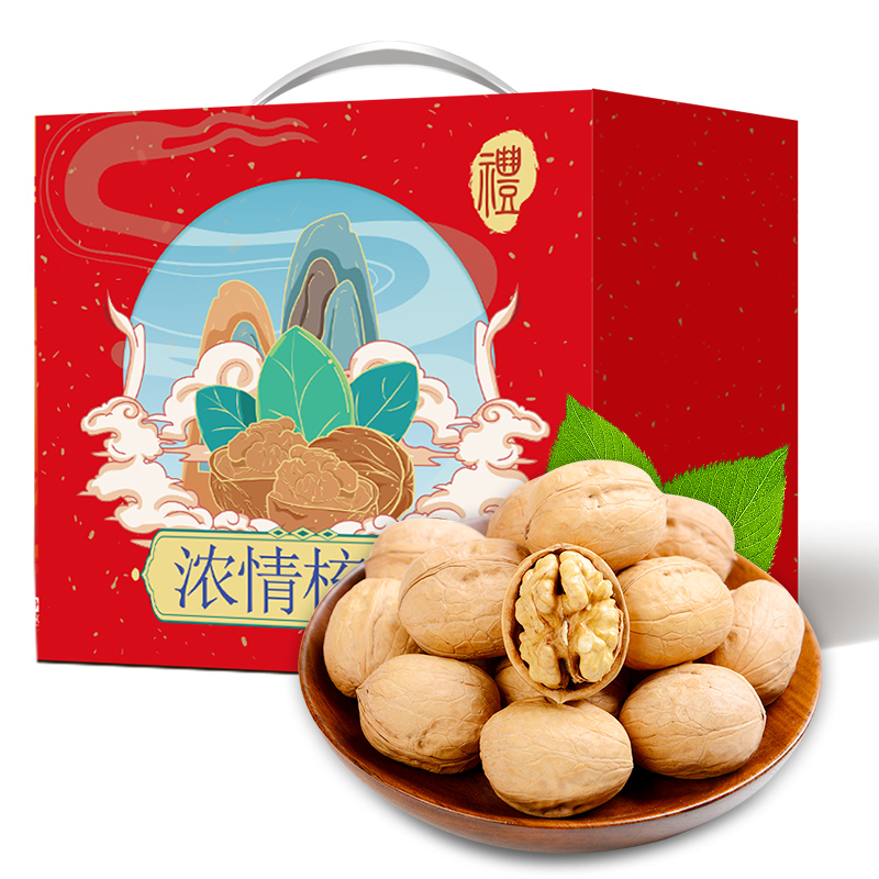川珍薄皮核桃2.5kg青川2020新货原味纸皮核桃每日坚果小零食礼盒在类目 粮油米面/南北干货/调味品, 方便速食, 其它中 - 来自Buy2taobao.com提供专业的淘宝代购服务