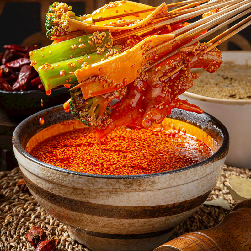 川珍 乐山钵钵鸡调料310g*2袋麻辣烫底料包冷锅串串香底料商用