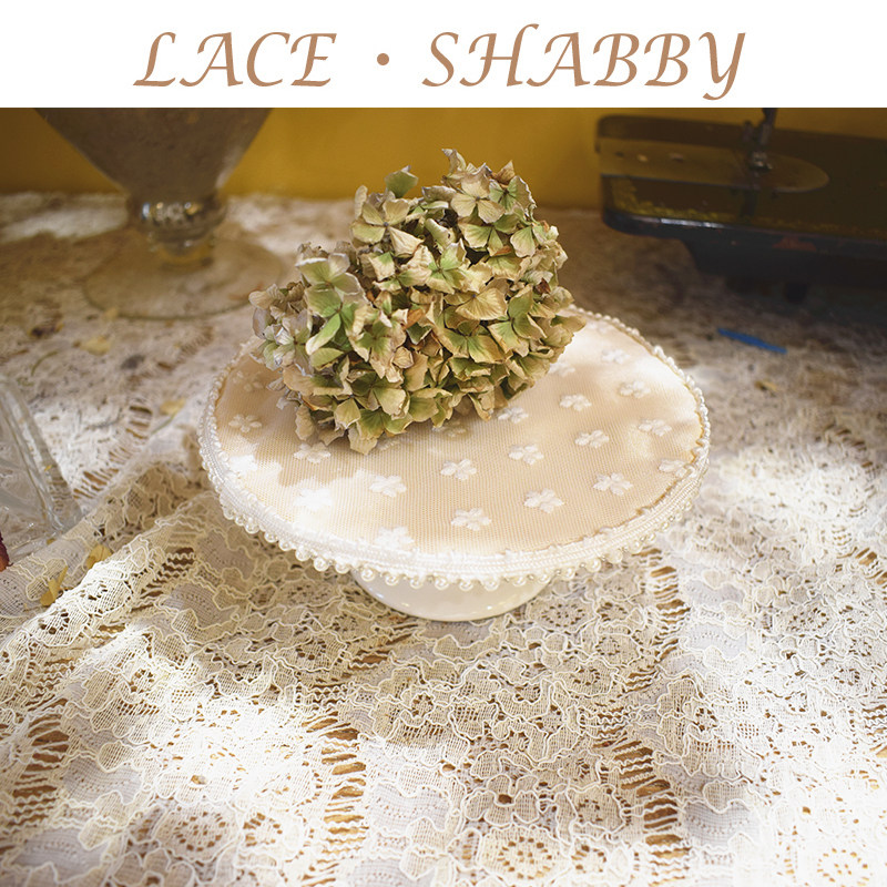 法式复古风手工高脚首饰甜品托盘