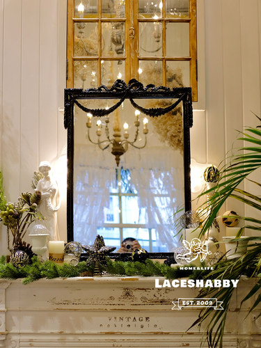 LACESHABBY新款法式复古穿衣镜子