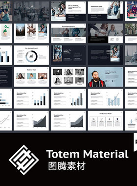 创意PowerPoint模板企业工作室团队展示公司介绍产品展示PPT模板