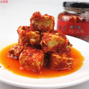 桂香婆豆腐乳 香辣味240g*4瓶960g 江西吉安特产辣豆乳下饭 包邮