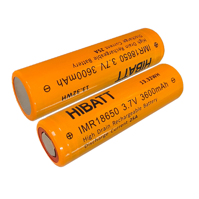 原装HIBATT18650高容量3600MAH 25A动力电池 充电宝 园林电动工具