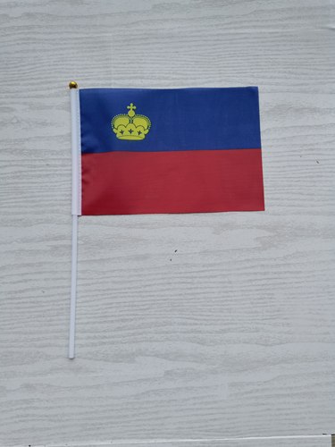 8号列支敦士登国旗可开票手摇旗手旗手挥旗小国旗小旗子