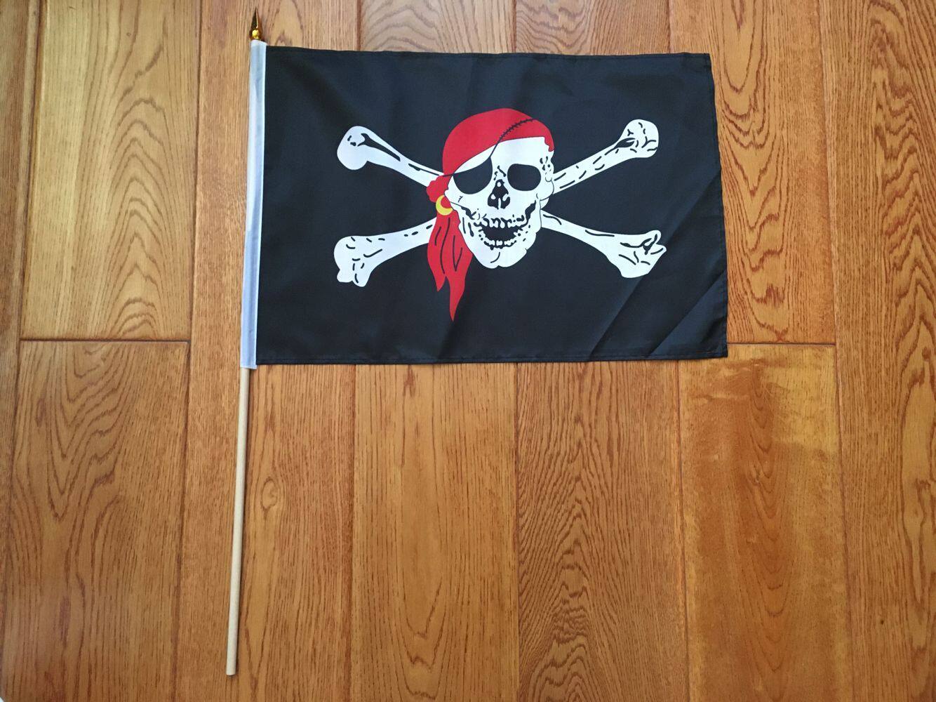 各款式海盗旗帜串旗骷髅旗万圣节旗帜海贼王旗鬼节旗子手摇小旗子