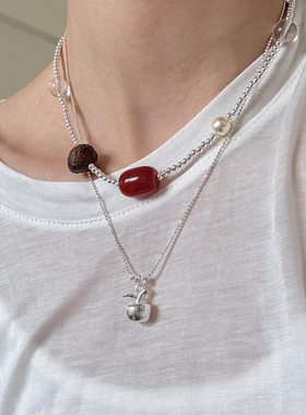 简约小众秋冬感天然木气质轻奢