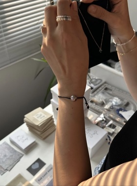 法式复古天然淡水珍珠手链