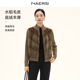 水貂毛皮 娜尔思兔毛外套女时尚 气质2025年冬季 新款 御寒保暖女