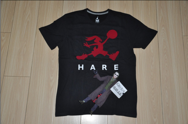 虎扑验货~JORDAN 7 RETRO配套“HARE”兔八哥TEE 717083-010