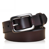 饰腰带裤 真皮女士皮带百搭光身腰带女青年细皮带时尚 休闲装 带牛皮