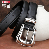 夏季 真皮腰带女士个性 皮带 带百搭牛仔裤 新款 针扣皮带休闲韩版 风裤