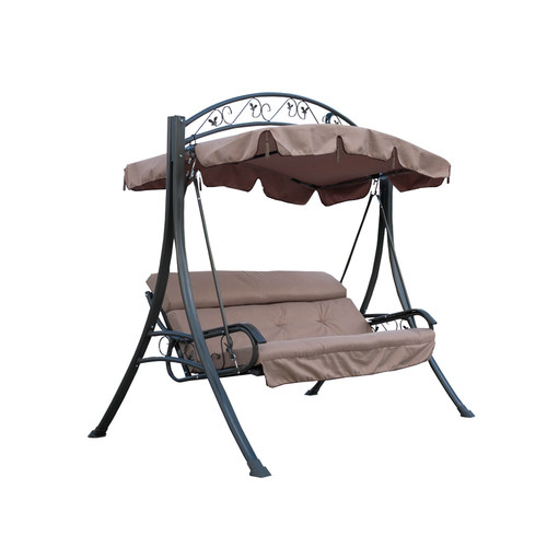 冲双钻冰点价-庭院摇床/豪华秋千/花园秋千/户外休闲秋千