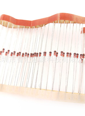 原装现货1N4153 200MA 75V 小信号齐纳稳压二极管 DO-35