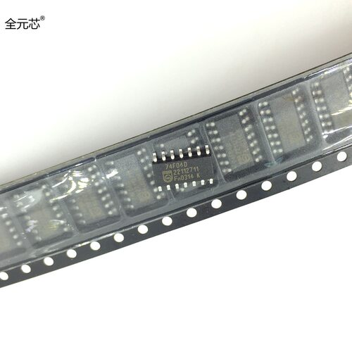 全新SN74F04DR丝印：74F04D封装