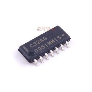 全新原装 UPC324G 丝印:C324G 封装:SOP14 运算放大器 UPC324