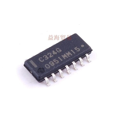 全新原装UPC324G丝印：C324G封装