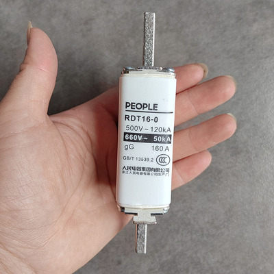 人民电器100A熔断器RDT16-0160A