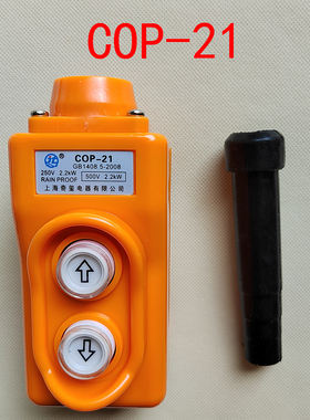 电动葫芦上下按钮起重开关COP-21行车机用开闭器AC250V 15A 2.2KW