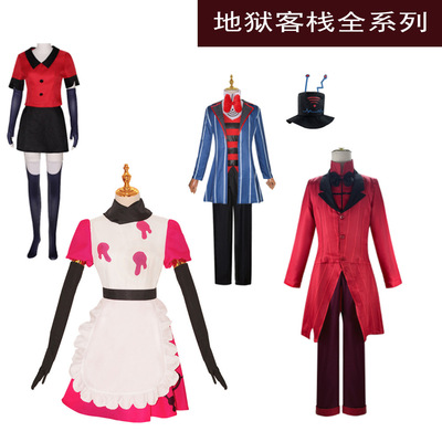 梦想家地狱客栈cos服妮芙蒂cosplay服 地狱客栈Hazbin Hotel服装