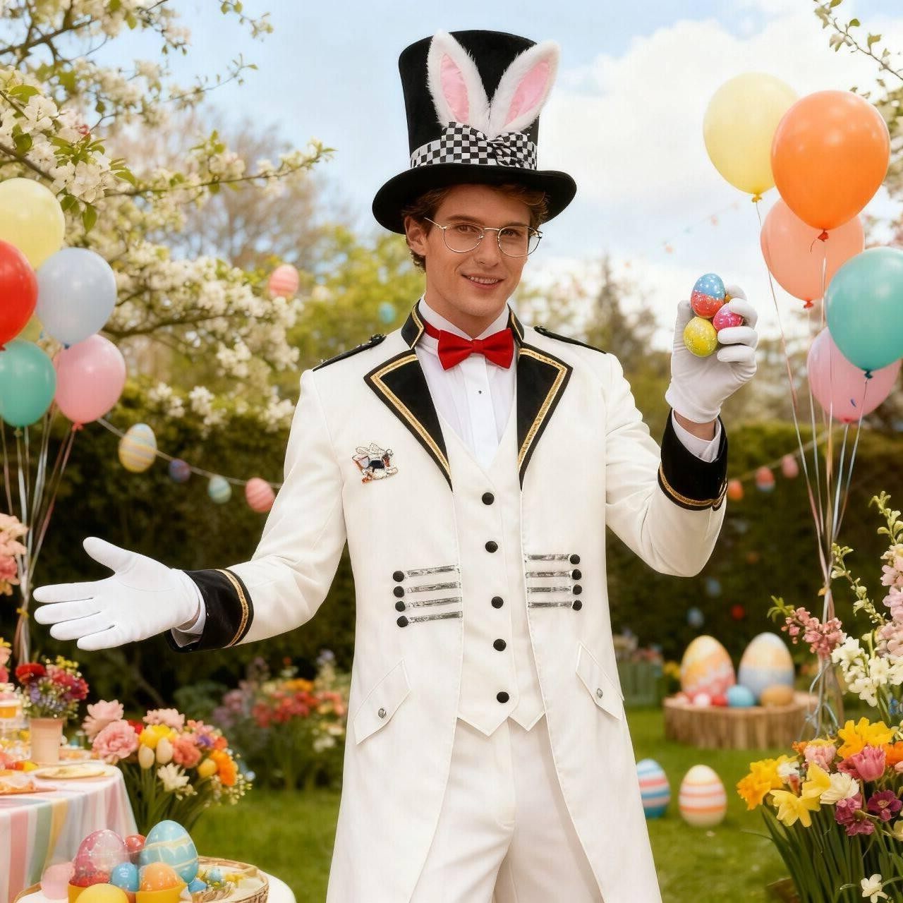 高还原万圣节兔子装扮复活节黑色兔耳朵帽子领结绅士套装舞台表演,模玩/动漫/周边/娃圈三坑/桌游,Cosplay男装/cos男装,淘宝优惠券,粉丝福利购,淘宝优惠卷