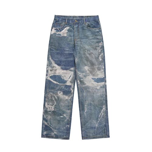 Printedstraightlegjeans