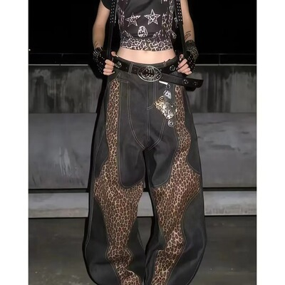 Looseleopardprintjeans