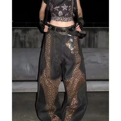 Looseleopardprintjeans