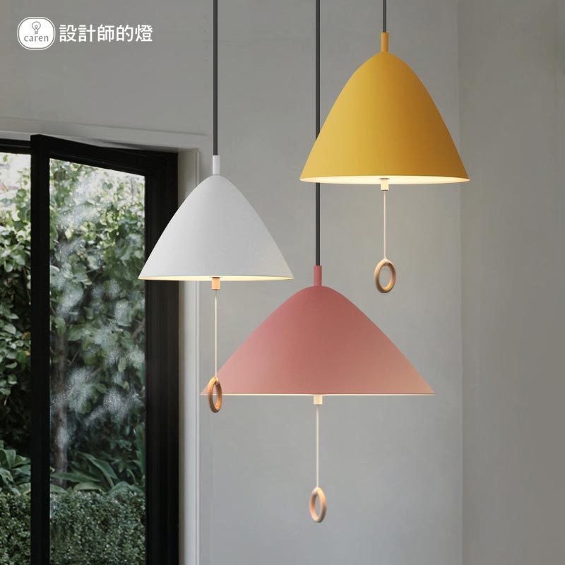 简约北欧卧室吊灯设计师的灯