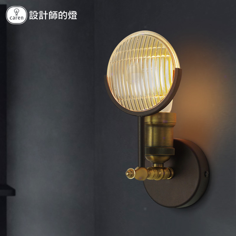 设计师的灯客厅美式个性创意复古工业卧室床头餐厅老爷车壁灯