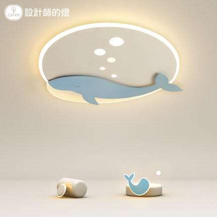 设计师的灯2026新款儿童房护眼灯简约温馨男孩女孩个性卧室吸顶灯