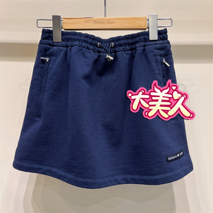 B2S1Q199-499 BANANA BABY2026春专柜正品香蕉宝贝松紧腰针织短裙