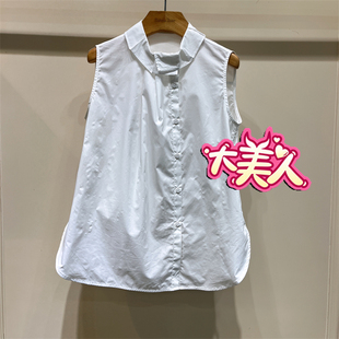 B2S1C117-499 BANANA BABY2026春季专柜正品香蕉宝贝无袖立领衬衫