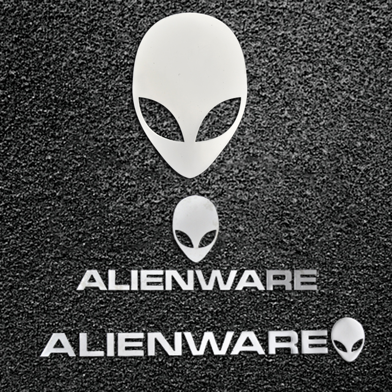 外星人金属贴纸ALIENWARE笔记本