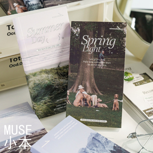 灵感小本记事本随身便携笔记本迷你文艺手账本彩图空白拼贴记录本