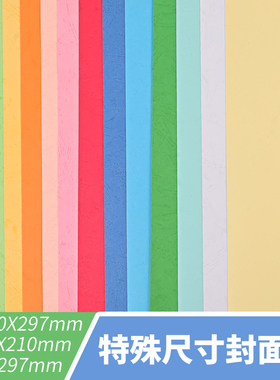 皮纹纸880封面纸480封皮纸660A3+++A4加长标书文件装订凹凸云彩纸