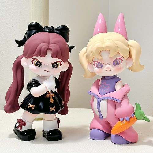 3D中号石膏娃娃幻想乐园拽姐香薰白胚diy创意涂鸦彩绘石膏