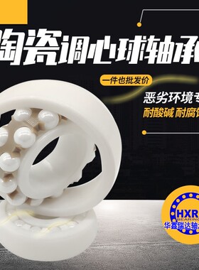 双列调心球耐高温无磁全陶瓷轴承 2207 2208 2209 2210 2211CE SH