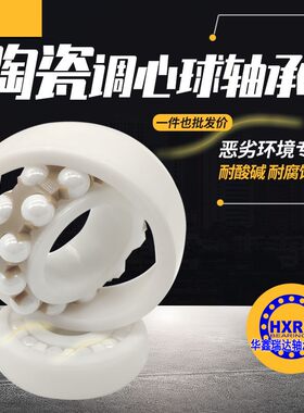 双列调心球氧化锆全陶瓷轴承 1206 1207 1208 1209 1210 1215  SH