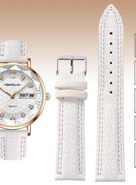 爆裂纹双面真皮表带耐磨 复古 表带年轻人审美表带18mm20mm22mm