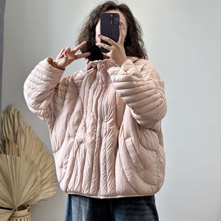 现货 新款韩版宽松连帽羽绒服女短款加厚保暖白鸭绒外套百搭
