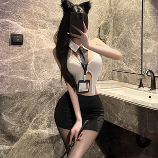 倾诉内衣制度诱服ol扮演角色服装制服女装秘书制服纯欲床上包臀裙