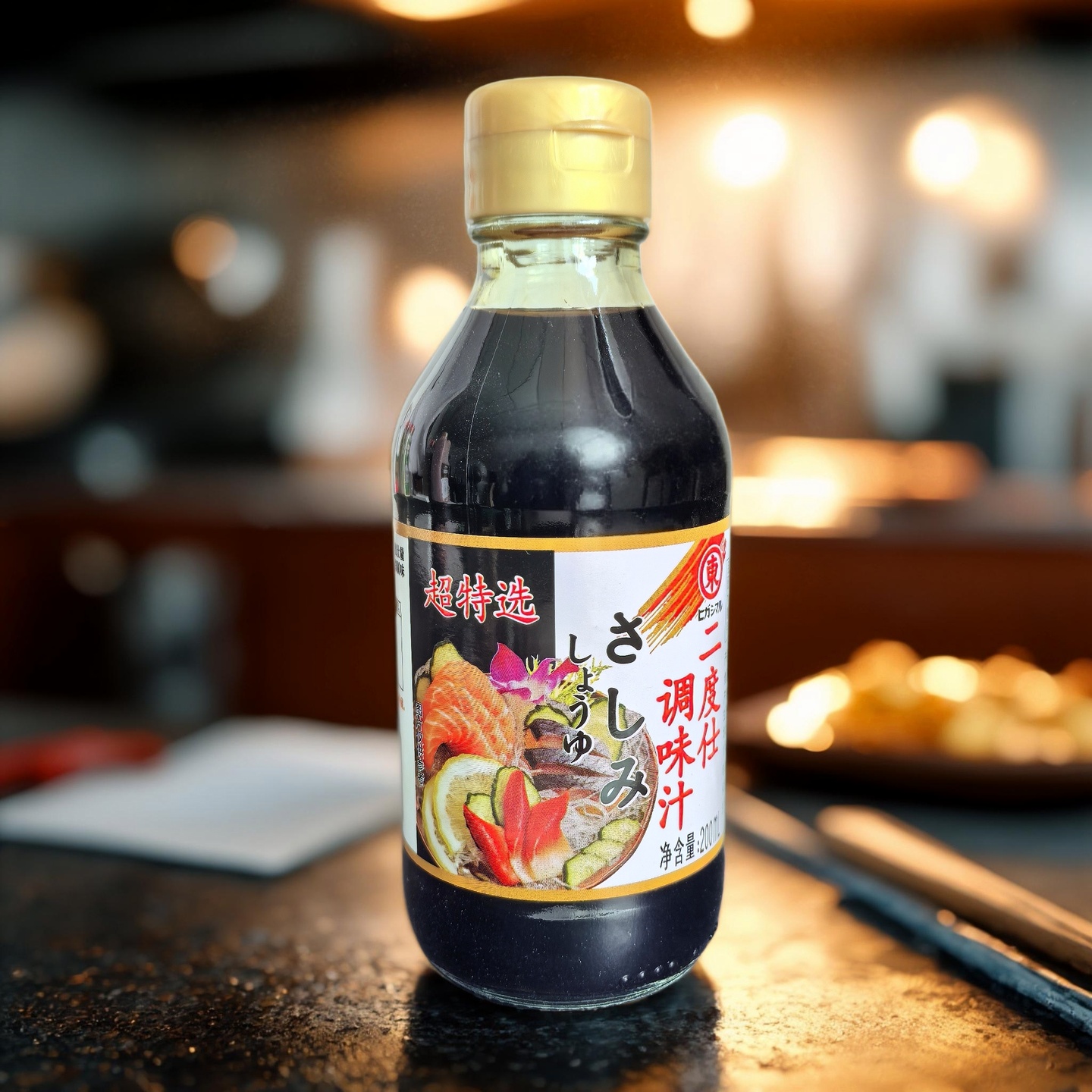 二度仕寿司酱油调味汁200ml东字