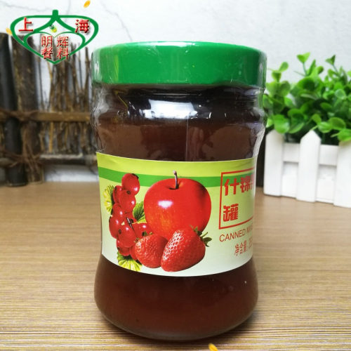 旗舰梅林什锦果酱350g瓶装食品罐头面包糕点点心草莓山楂搭档调味